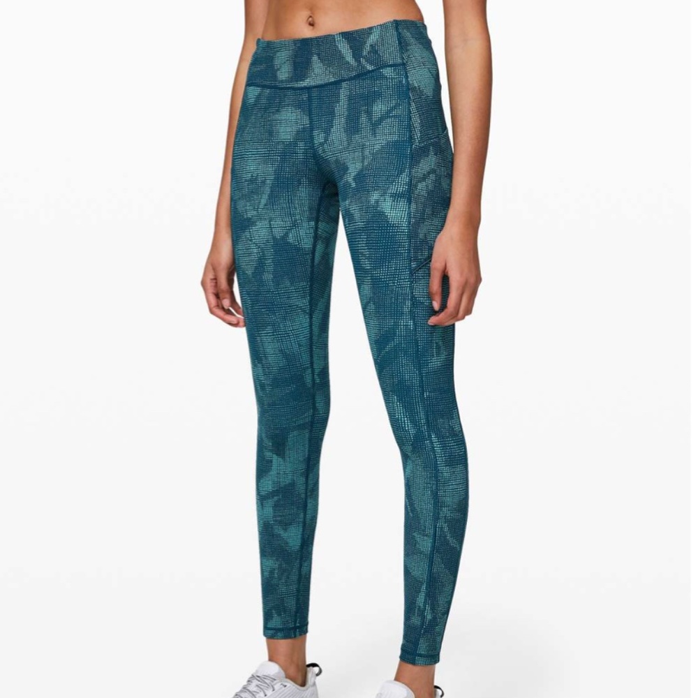 Lululemon Speed Up Tight 28" BNWT in Illusion Tidal Teal Bermuda Teal
